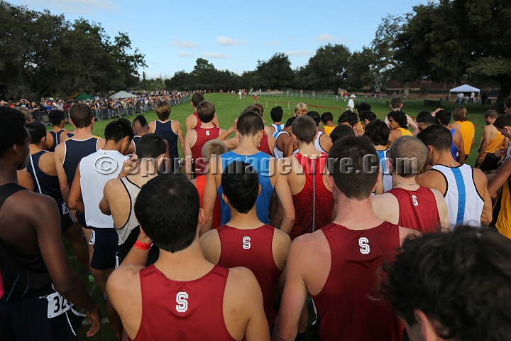 2014StanfordCollMen-303.JPG - College race at the 2014 Stanford Cross Country Invitational, September 27, Stanford Golf Course, Stanford, California.